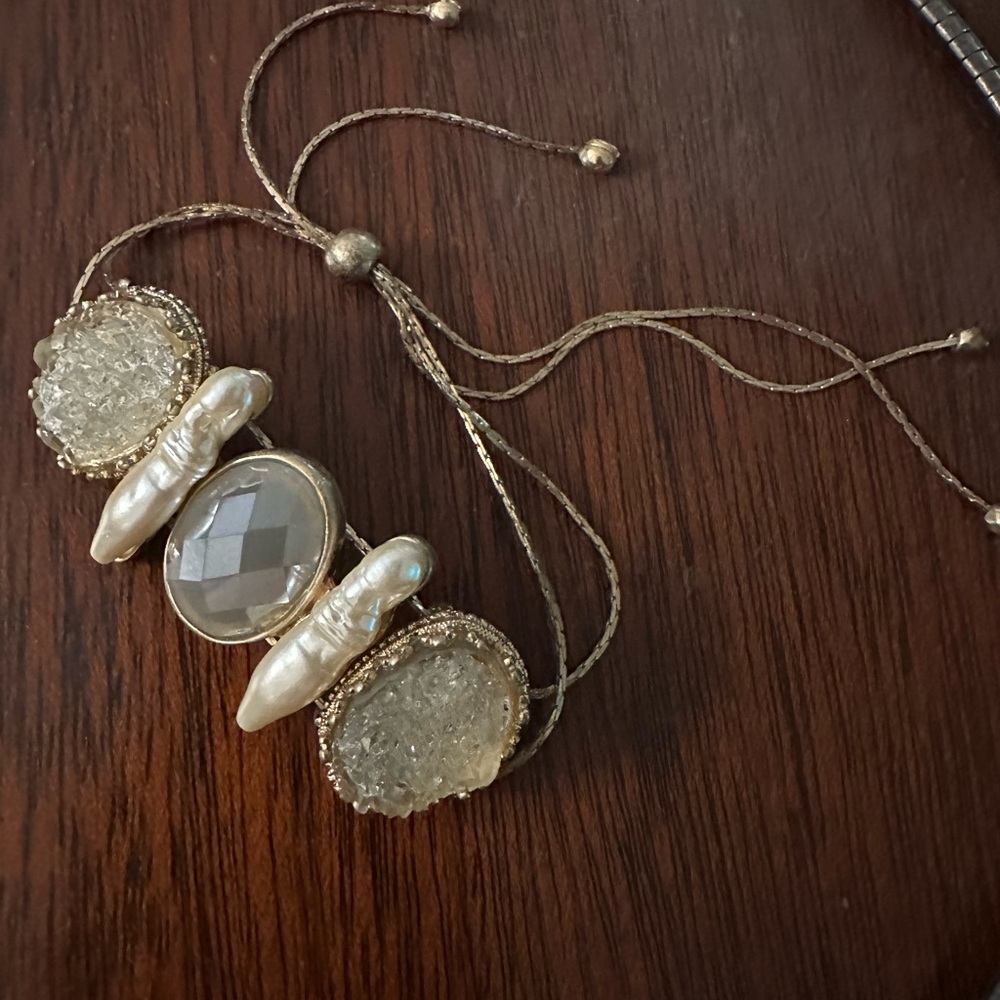 Anthropologie Boho Stonesthrow Bracelet